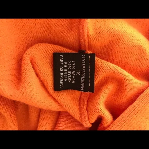 Orange Cardigan - Picture 3 of 5